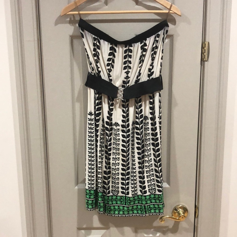 Flowy plant dress